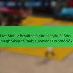 NBA Live Mobile Beváltható Kódok: Ajánlói Bónuszok, Meghívási Jutalmak, Különleges Promóciók