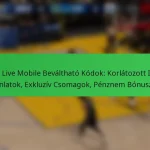 NBA Live Mobile Beváltható Kódok: Korlátozott Idejű Ajánlatok, Exkluzív Csomagok, Pénznem Bónuszok